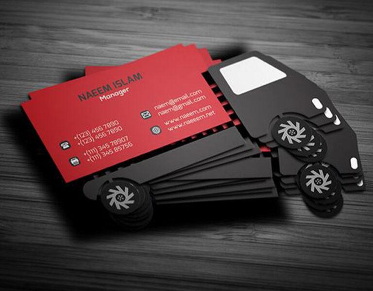 Corporate business cards for professionals
